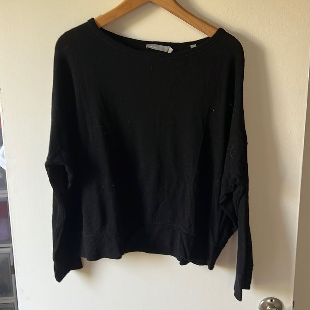 Vince black sweater size S